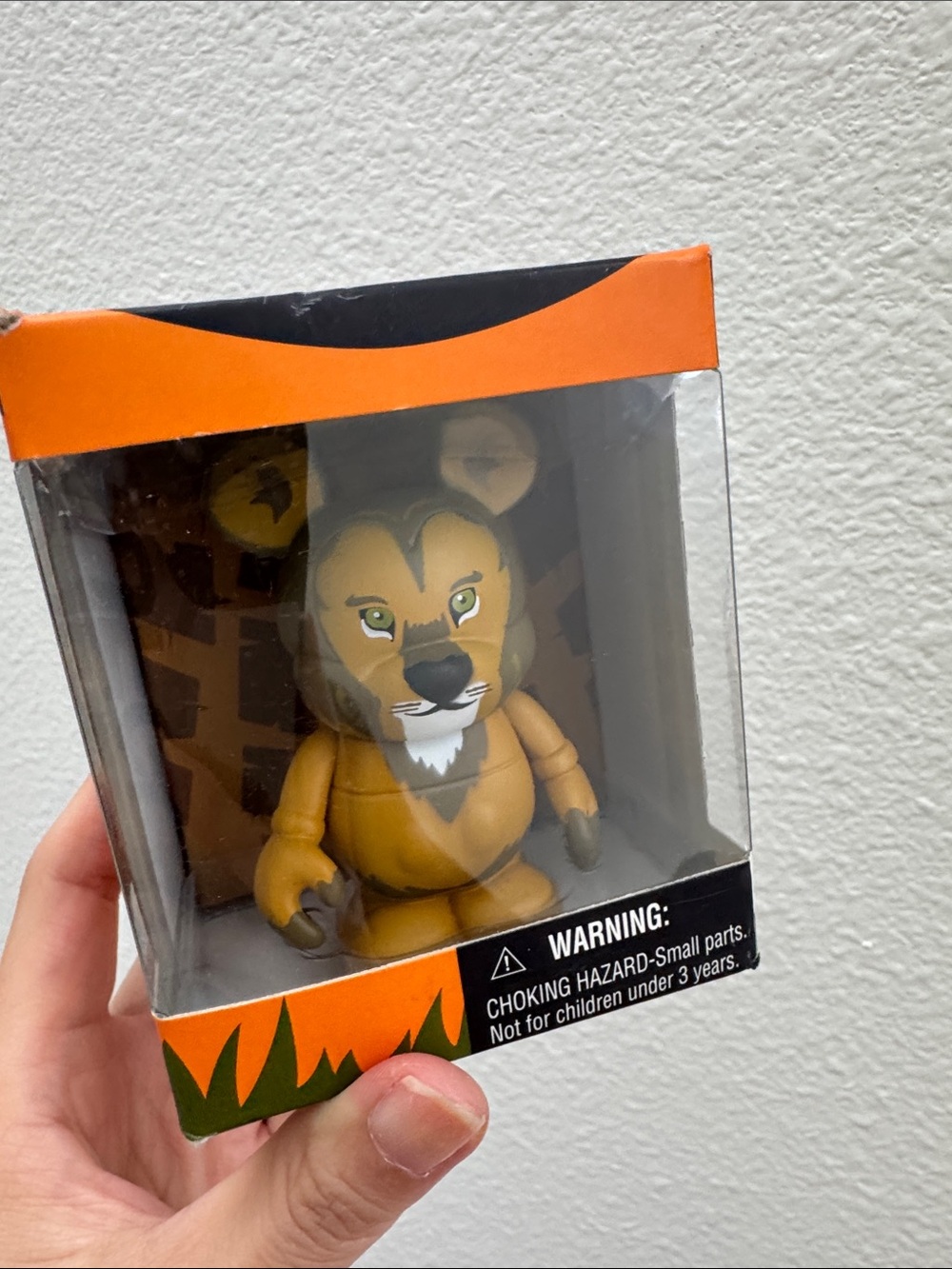 Lion Figure Kids Toy - Orange Lion Collectible
